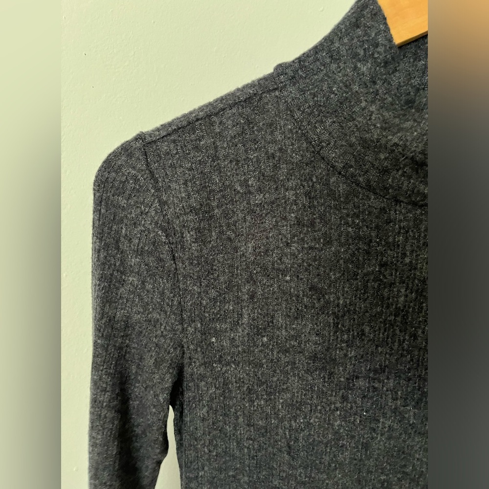 Anthropologie Gray Midi Dress - Picture 9 of 11